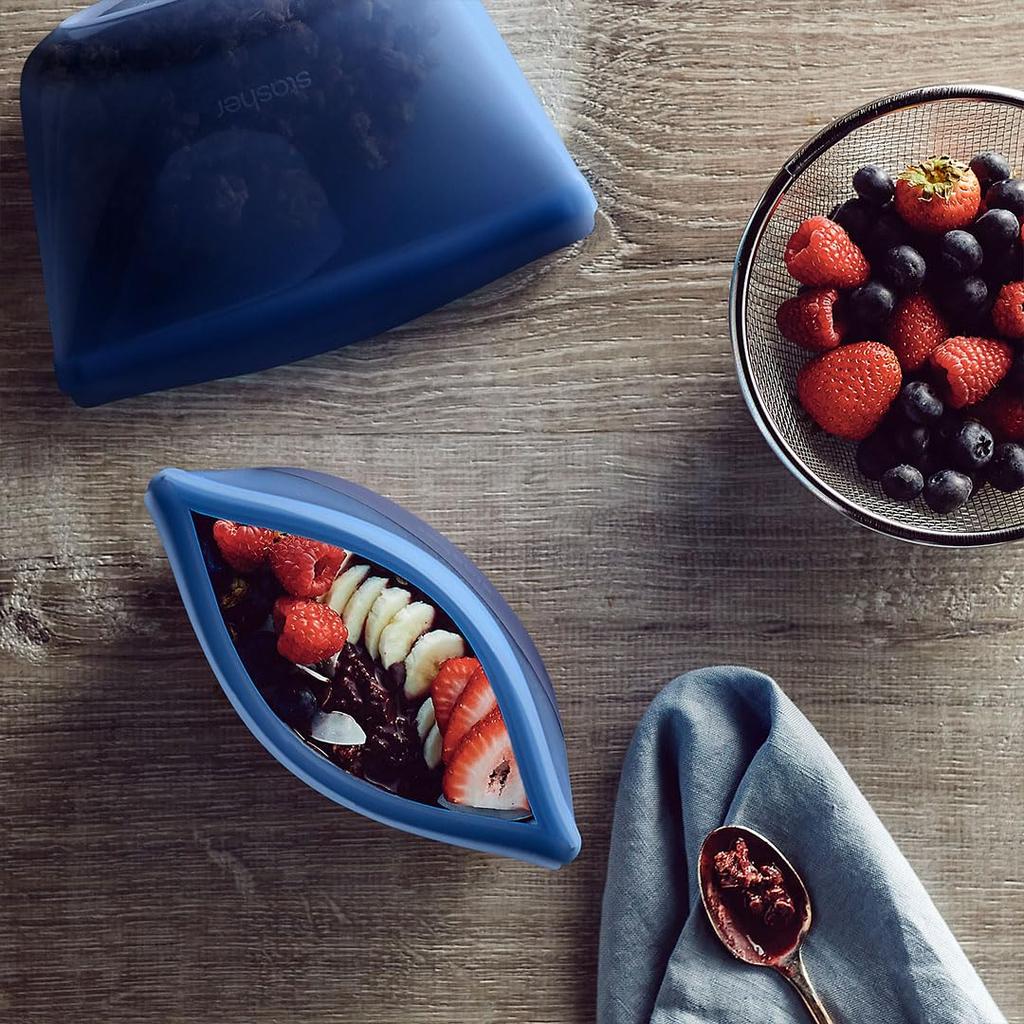 Stasher Silikon Schüssel Beutel Tief Produkt in (Klein, Ozean) [Offiziell Japan]