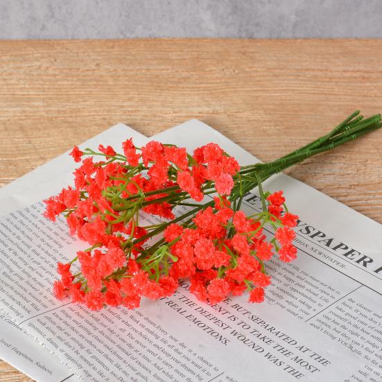 5/10 Pezzi Fiore Artificiale Colori Vivaci Aspetto Realistico Decorativo Riutilizzabile Realistico Senza Manutenzione Fiori Finti Artigianato Fai-da-te Decorazione Floreale