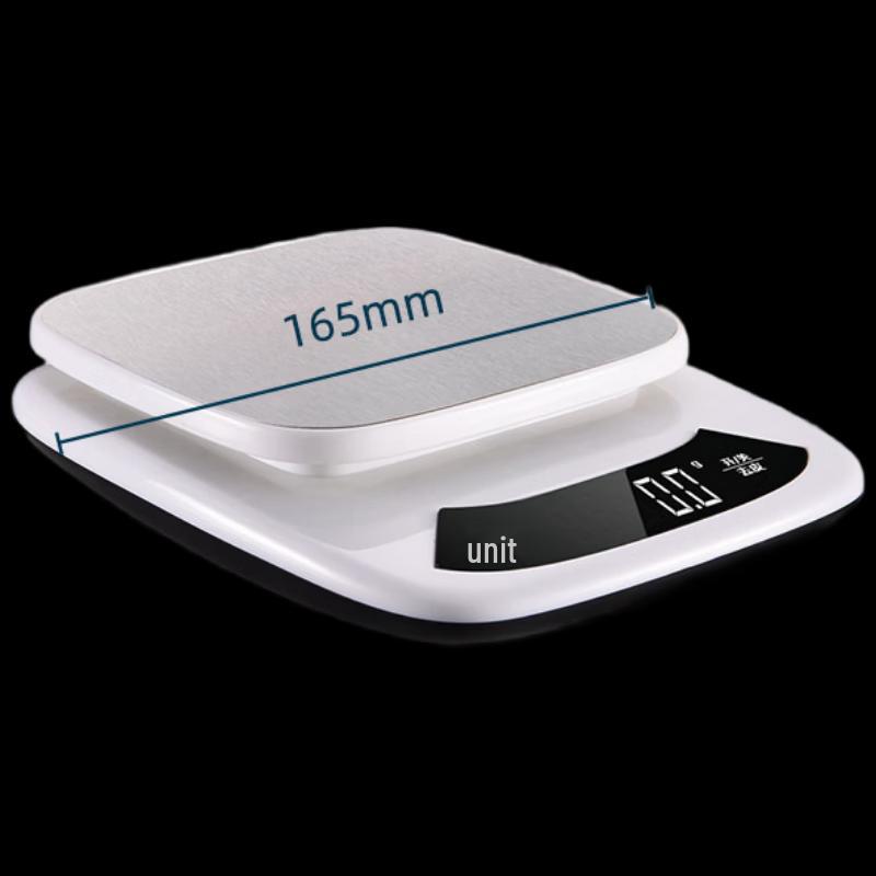 

Ruhan P40-5kg Stainless Steel Digital Kitchen Baking Scales (2-Pack)