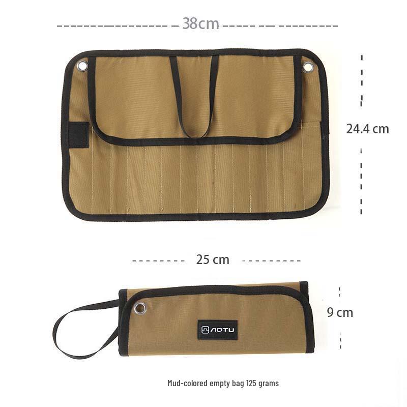 304 Stainless Steel Camping Cookware Set with Storage Bag, Chopsticks, Spoon, Fork, and Table Knife