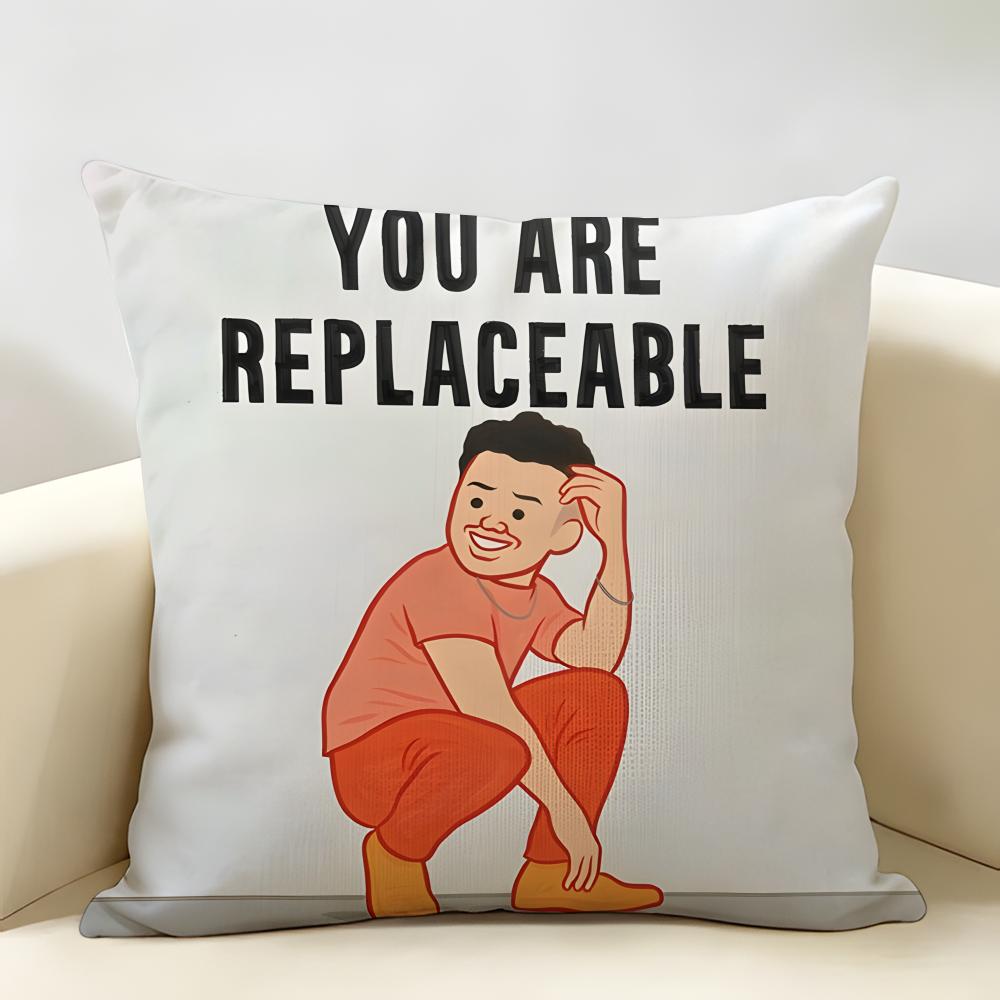 Art JJoan CCornella Cushion Cover Natural Linen Organic Fabric DoubleSided Printing Room Sofa Decor Pillow Case
