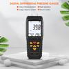 SMART SENSOR AS511B Digital Differential Pressure Gauge -206.8~206.8KPA Manometer Dual Port   Gas Pressure  with LCD Backlight Display Supports Temp
