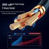 120W Digital Display Data Cable for Huawei, Apple, Vivo, Oppo Fast Charging