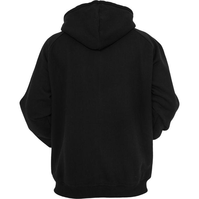 Sweatshirt À Capuche - URBAN CLASSICS - Noir - Manches Longues - Mixte - Taille Jusqu'à 6XL