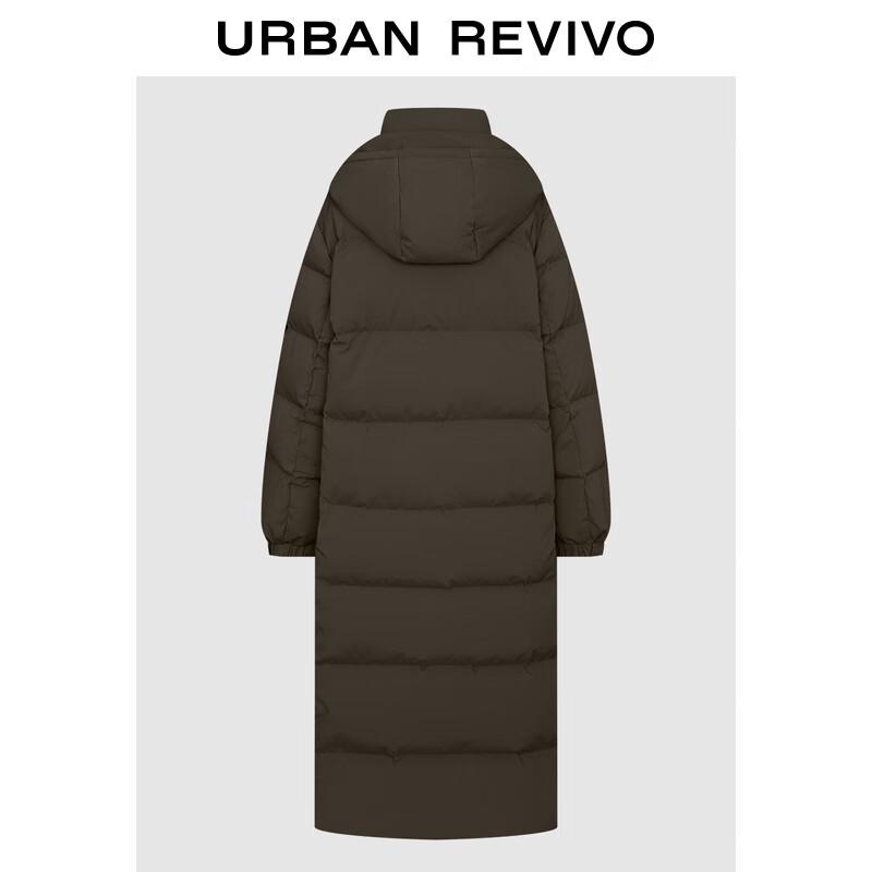 

UR Women s 2025 Winter Hooded Quilted Long Down Jacket L