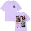 Rapper Myke Towers Graphic T-shirts Men Women Fashion Hip Hop Oversized T Shirt Comfort Cotton Short Sleeve T-shirt Streetwear10