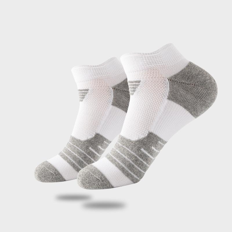 Source Motion Men's Mid-Calf Elite Running Socks - Thick Terry Bottom for Outdoor Sports