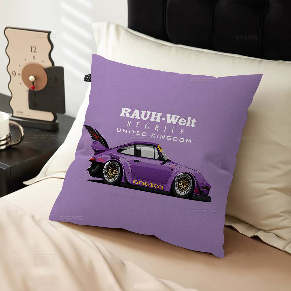 Japonský Sportovní Vůz Jdm Malovaný Dekorativní Pokojová Estetika Povlak na Polštář Domácí Dekorace Ložnice Pohovka Postel Pohovka Polštář Kryt 45x45