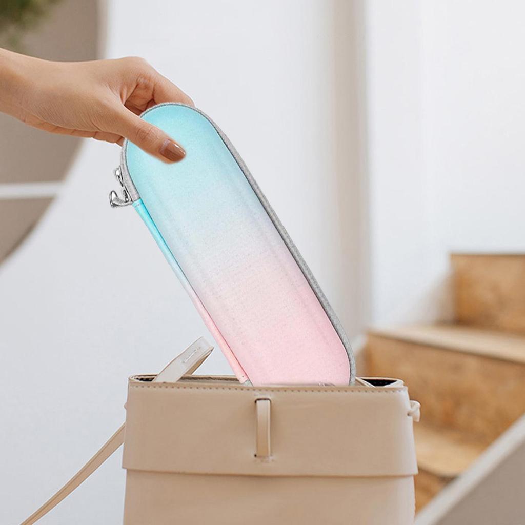 Travel Case For Electric Toothbrush Toothbrush Holder With Mesh Pocket Container Box Storage For Travel Household Teeth Adults