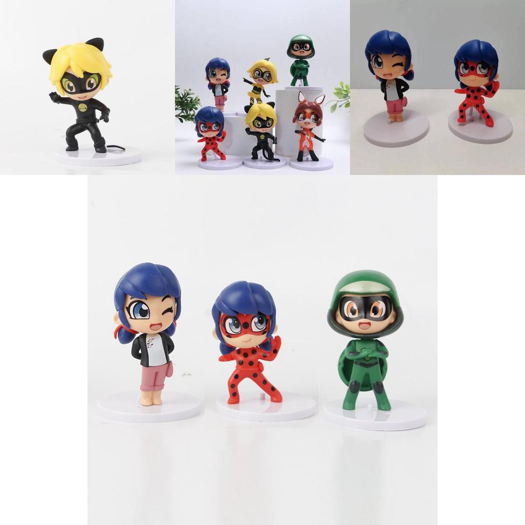 Adorable 6 Styles Miracle Girl Figurines Pvc Car Hanging Decorations Ideal For Cakes And Toys