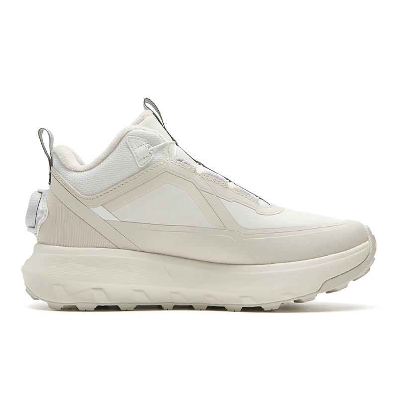 Fila BOA EXPLORER Cushioning Abrasion Resistant Coverage Support Thermal Mid Top Outdoor Shoes Women's Foam White A12W541226FCW