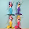 4Pcs Rotating Mermaid Pool Toys, Underwater Play Toys for Party & Gift