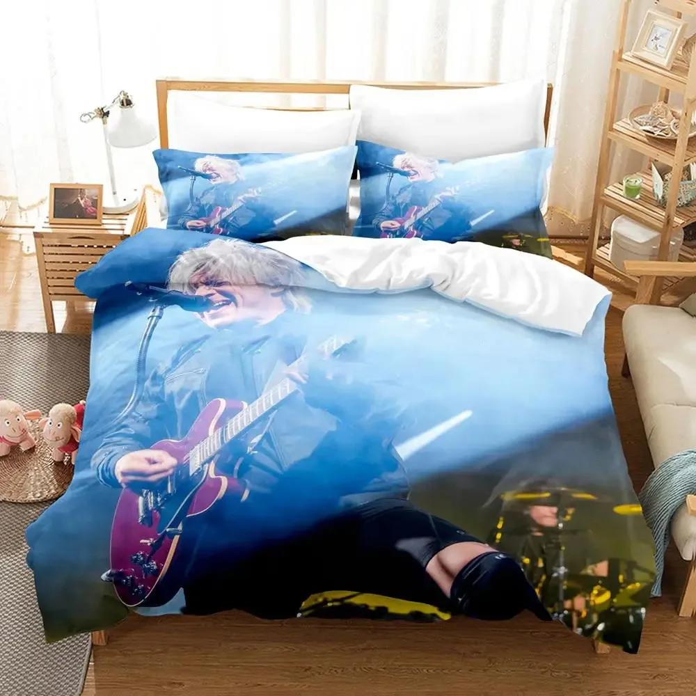 Indochine Rock Jednolůžko Dvojlůžko Povlečení 3D Sada Povlečení pro Klučičí Ložnici Velikost Queen King Povlečení Twin Jednolůžko Kluci