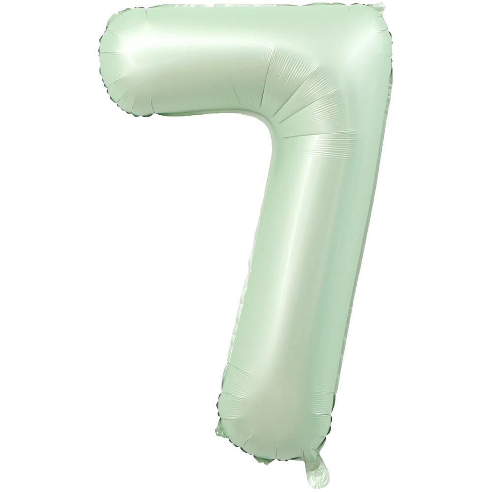 1Pc Large 40inch Number 1-9 Foil Balloons for Kid Boys Girls Crown Happy Birthday Balloon Baby Shower Decor Supplies