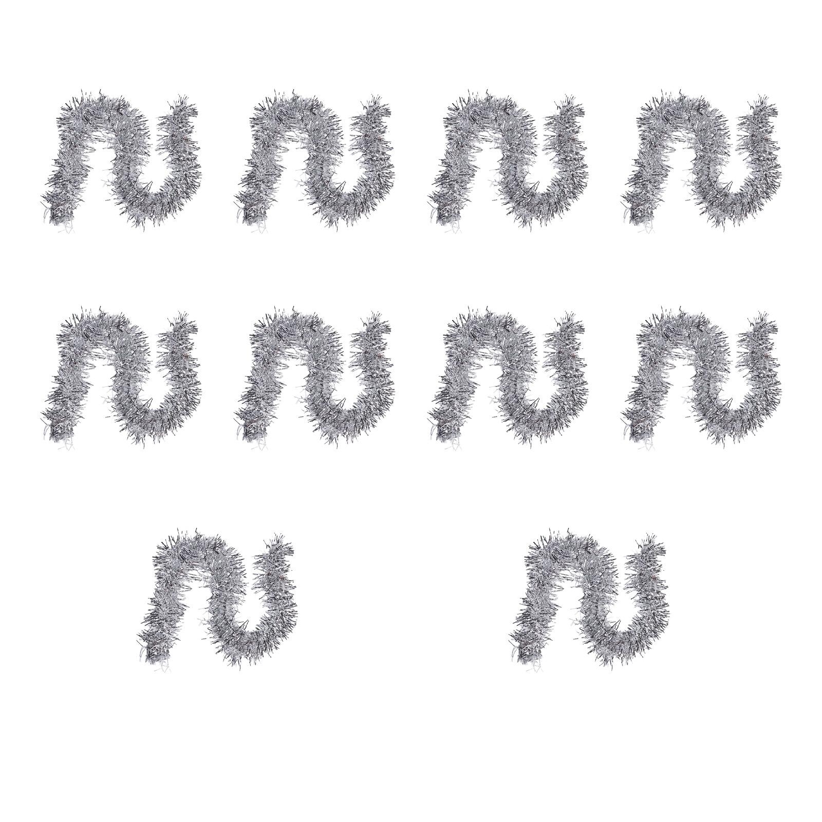 

Двухслойные зашифрованные семицветные шерстяные полоски 10 шт. One Size серебряный