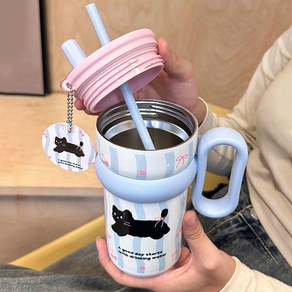 540ml Insulated Water Bottle 316 Stainless Steel Thermal Cup Portable Insulated Cup  Office