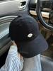 Fashion Hat Japanese retro puppy embroidered baseball cap female travel wide brim couple versatile face small cap shade sun protection