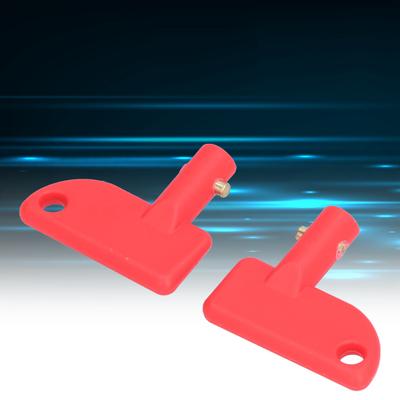 Car Battery   Key, 4-Piece ABS Isolator Accessory Set Kit, Anti-Rust and Corrosion Resistant, Convenient  , Compact Size,  ,