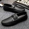 Fashion High Quality Leather Men Casual Shoes Italian Luxury Brand Mens Loafers Breathable Formal Mens Dress Shoes Slip-on Driving Shoes