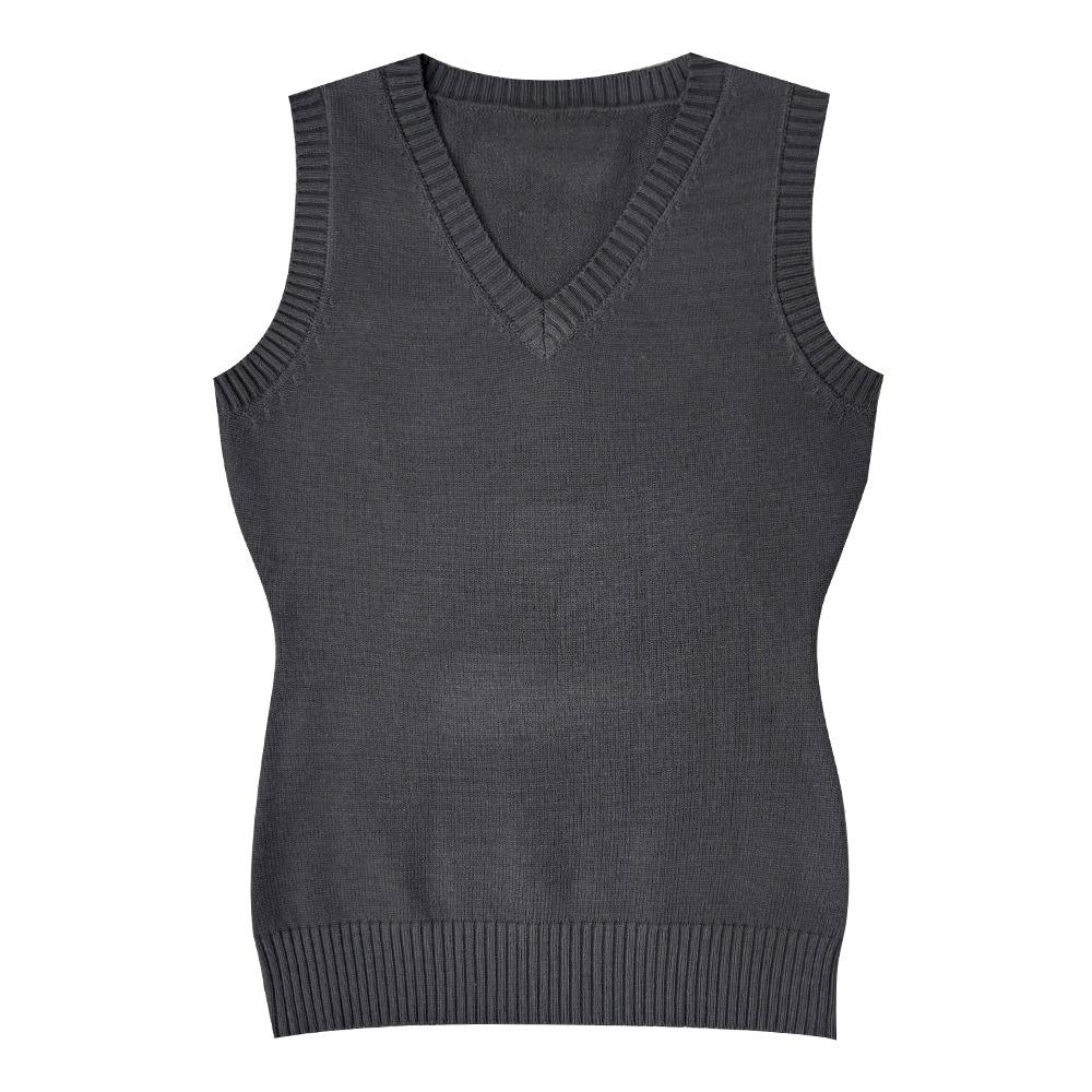 Gilet a Maglia Stile Scuola Giapponese - Autunno/Inverno Colore Unito