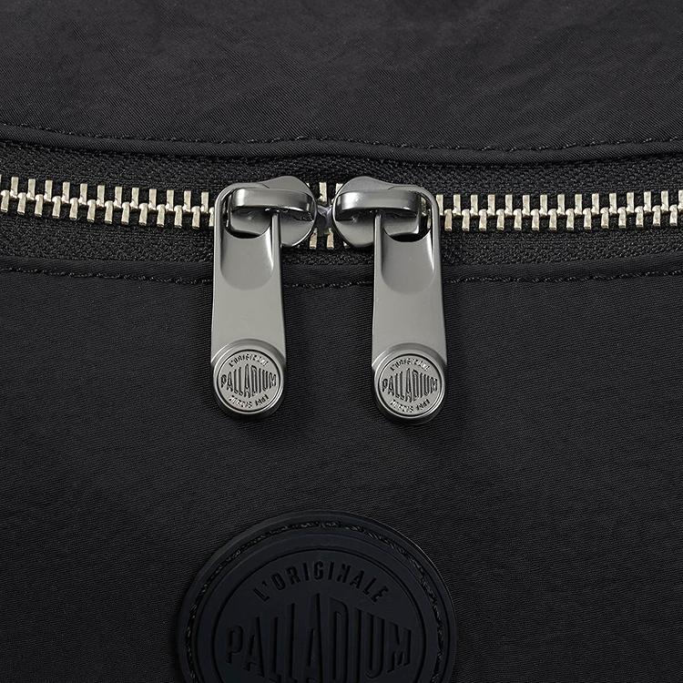 New Palladium Fabric Shoulder Bag, Crossbody Bag Unisex Lead Black BG670