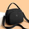 2025 Nylon Multifunctional Shoulder Bag - Solid Color Crossbody Handbag