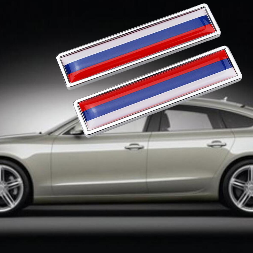 

Флаг Эмблема DIY Металлическая Автомобильная Наклейка Стайлинг Автомобиля - Россия