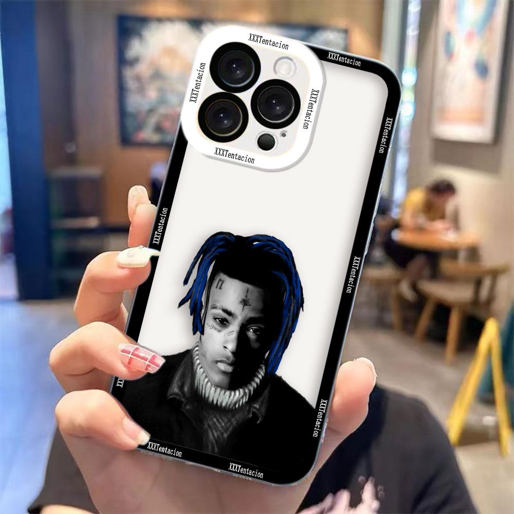 Rapper 17 X-XXXTentacion Clear Phone Case For Samsung Galaxy S26 S25 S24 S23 S22 S21 S20 FE S10 PLUS S30 S11 ULTRA EDGE Case
