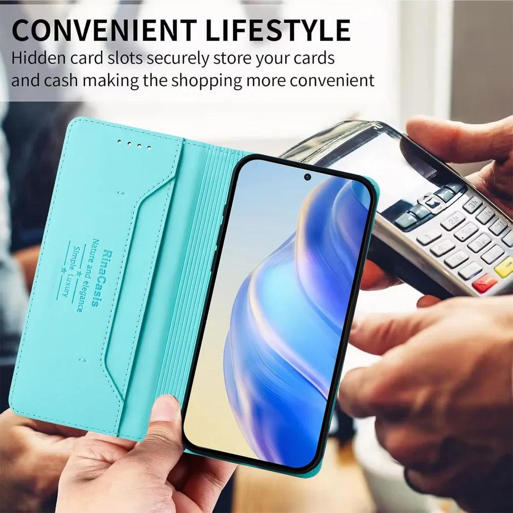For HMD Fuison 5G Flip Case Magnetic Leather Card Book Coque For HMD Skyline Wallet Funda HMD Pulse Pro Plus Luxury Cover
