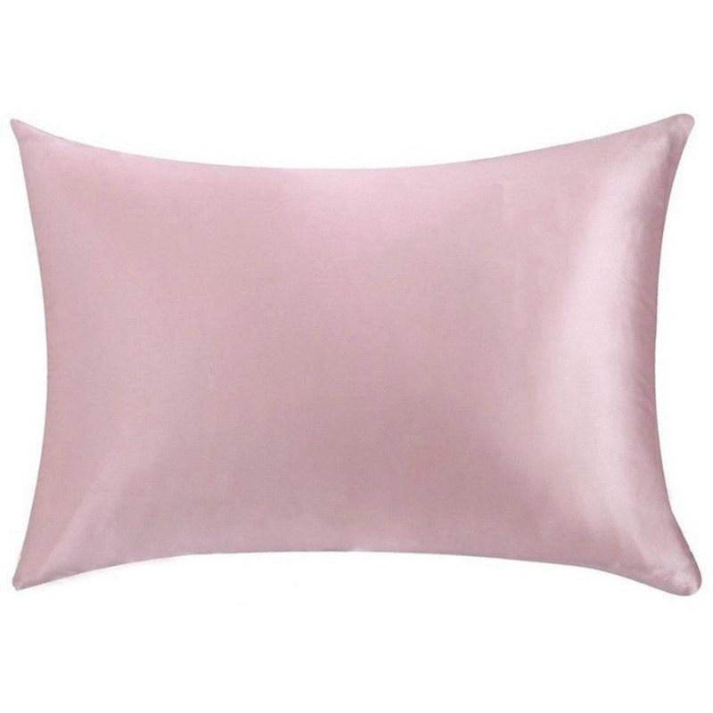 Nature Mulberry Silk Pillowcase Zipper Pillowcases Pillow Case for Healthy Standard