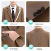 Boys' British Gentleman Suit Set - Formal Wear for Piano, Host Speech, or First Birthday