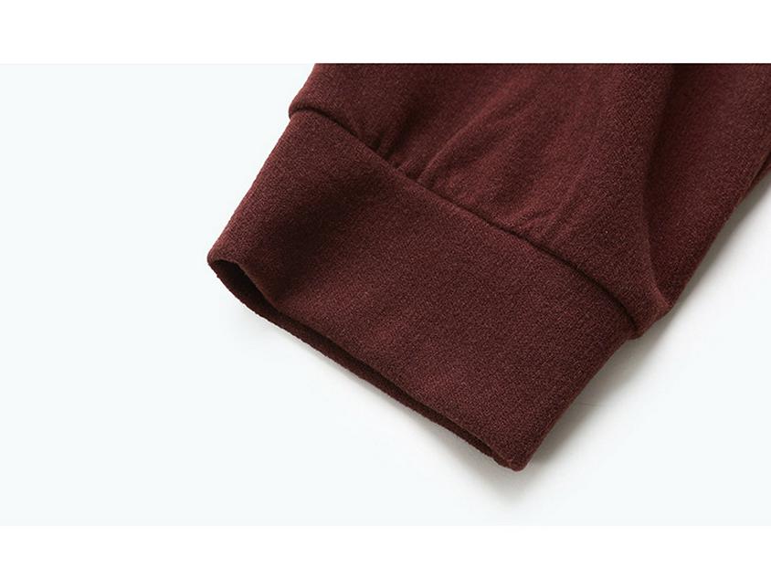 2025 Spring/Fall Two-Piece Collar Long Sleeve Top for Middle-Aged and Elderly Women