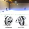 652F Zinc Alloy Handle Lock Deck for Hatch Embedded Flush Pull Slam for Latch for Yac