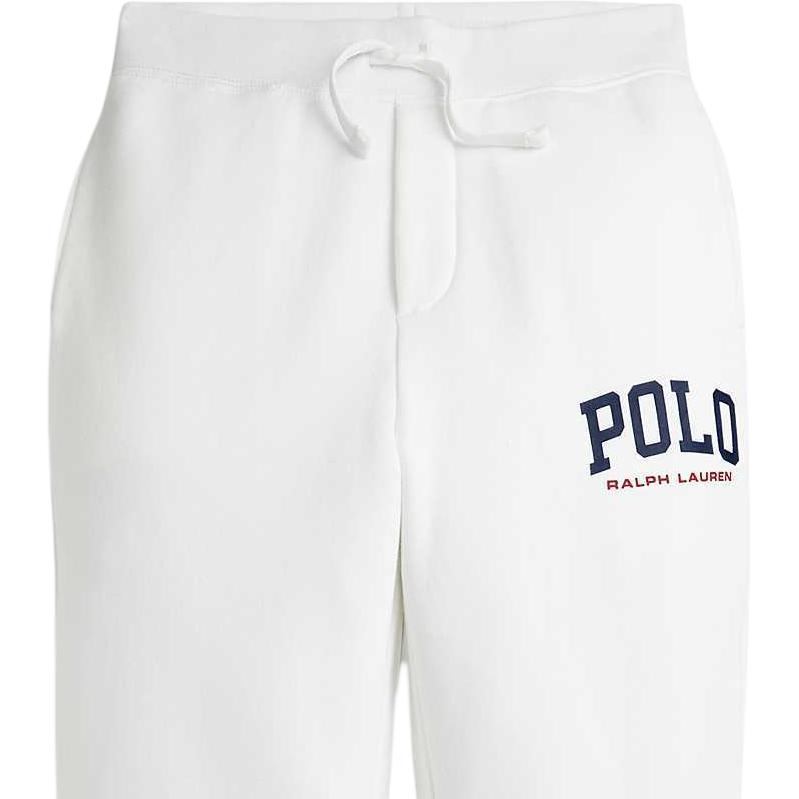 Polo Ralph Lauren Knit Sports Pants SS25 Logo Letter Emblem Color Block White Kids bottoms CWPOPNTYBQ20194-100
