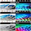 1/3/4/5M DC12V WS2815 LED-Streifen Individuell Adressierbares Pixel-IC-Lichtband 30/60/74/96/144 LEDs/m 5050 RGB Flexible Lampenleiste