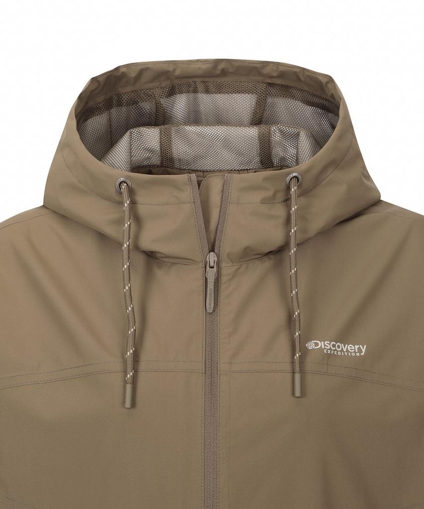 Discovery Expedition Women'S Vertex 2L Outdoor Crop Jacket (D/Brown)