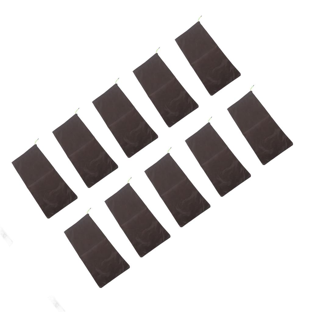 10 Stück Sandlose Sandsäcke mit Kordelzug Hochwasserbarrieren Polyester 25x50cm Dammbeutel für Keller Garage Hochwasserschutz