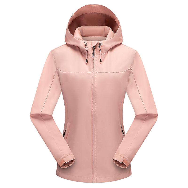 Men's Windproof Waterproof Spring/Autumn Jacket, Customizable Logo, Team Uniform