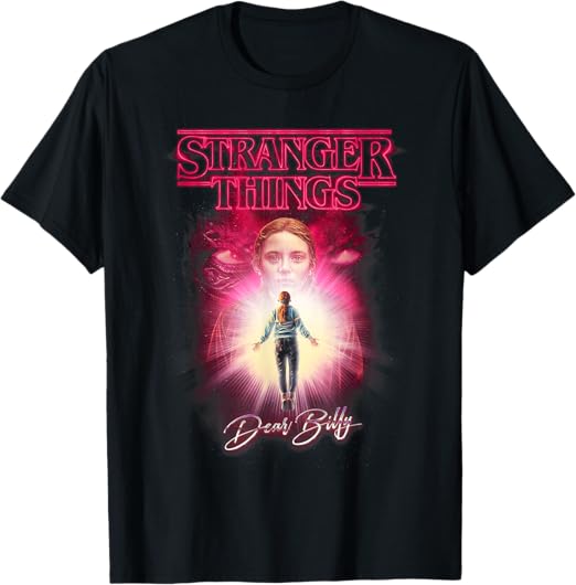 Stranger Things Dear Billy Officially Licensed T-Shirt 110