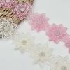 Exquisite Embroidered Organza Lace Flower Applique Patches Can Be Used To Decorate Felt Paintings Picture Frames Clothes and Hat