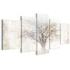 Obraz Na Płótnie Włoskim 150 X 75 Cm Pentaptyk - Styl Boho - Natura