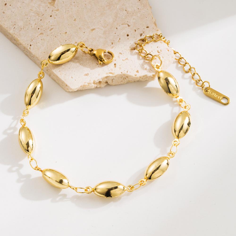 JYL TS Bracelet Drop Shell Fashionable Versatile Boosts Vitality & Grace Oval дикая клубника