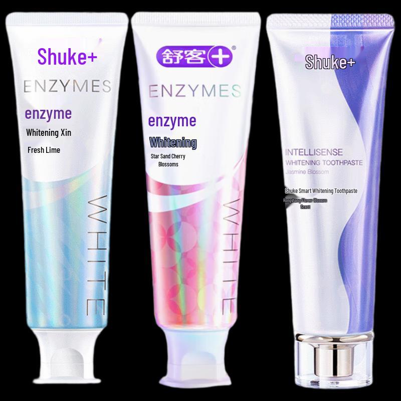 

Shuke Smart Whitening Enzyme Fluoride Toothpaste 3-Pack