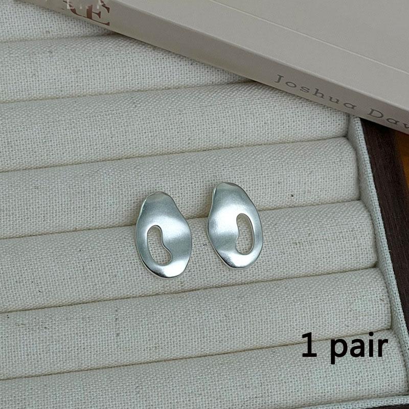 

Женские серьги Легкая роскошь Полые овальные серьги Женские Простой нишевый дизайн Серьги-капельки с чувством зрелости Для отправки подругам Серьги 1 Pair