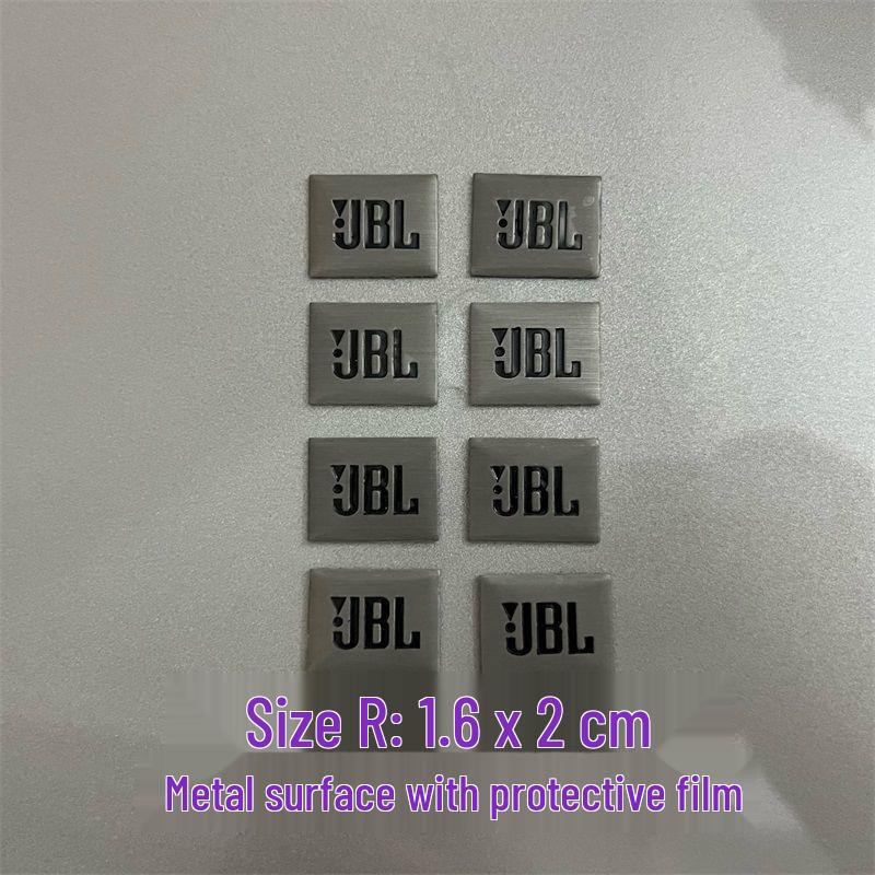 Dekorative Metallaufkleber für Auto-Audio-Lautsprecher von Bose, Harman Kardon, JBL.
