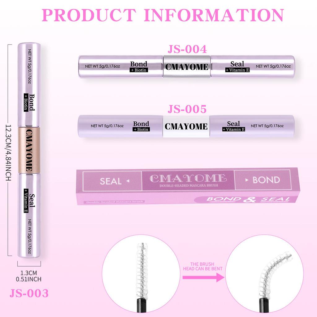 False Eyelash Glue Double Head Diy Segmented False Eyelash Glue Self-Grafting Quick-Drying Eyelash Glue
