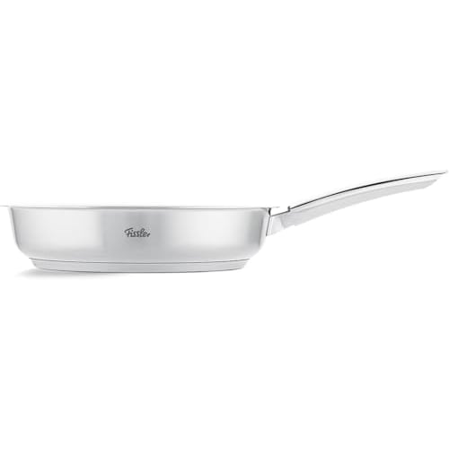 Fissler Pure Collection 28cm Frying Pan, Gas/IH Compatible, Oven Safe, All Stainless Steel, Made In Germany, Officially Sold In Japan, Product Code: 0