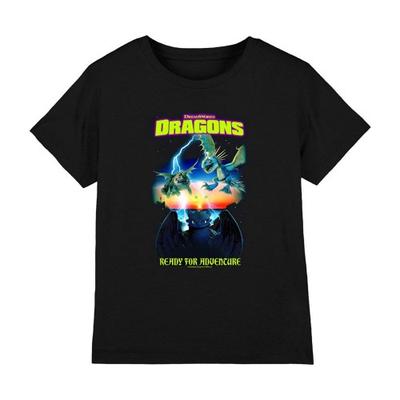 Childrens/Kids Toothless Poster T-Shirt