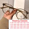New Unisex Round Polygon Reading Glasses Korean Retro Blue Light Blocking TR90 Metal Frame Ultralight Eyewear