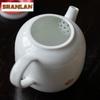 145ml Hand Painted Plum Blossom Teapot Zen Tea Infuser Pot Tea Brewing Kettle With Ball Hole White Tea Chinese Tea Set Craft
